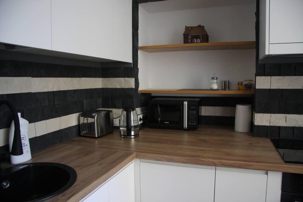 Appartamento Angelu Willos Apartamentai Vilnius Esterno foto