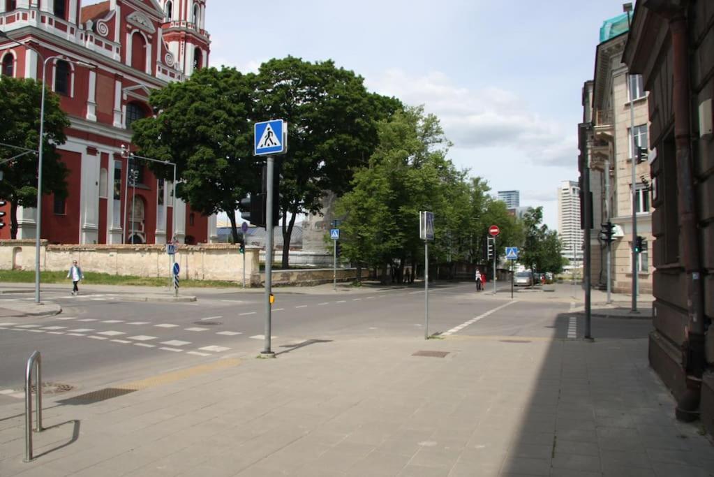 Appartamento Angelu Willos Apartamentai Vilnius Esterno foto